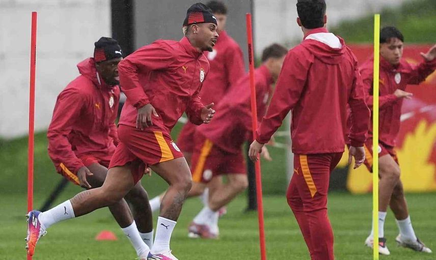 Galatasaray, Kasımpaşa maçı için hazırlıklarını sürdürüyor