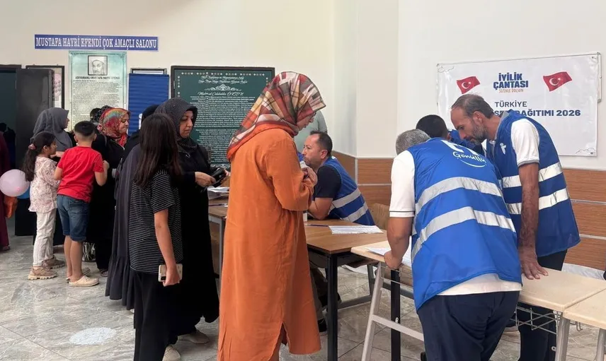 Adıyaman’da çocukların yüzünü güldüren yetim vakfı etkinliği