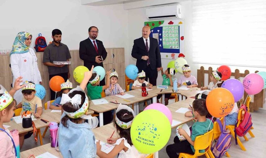Kur’an kurslarında yeni dönem heyecanı: Adıyaman'da minik yıldızlar eğitim hayatına adım attı