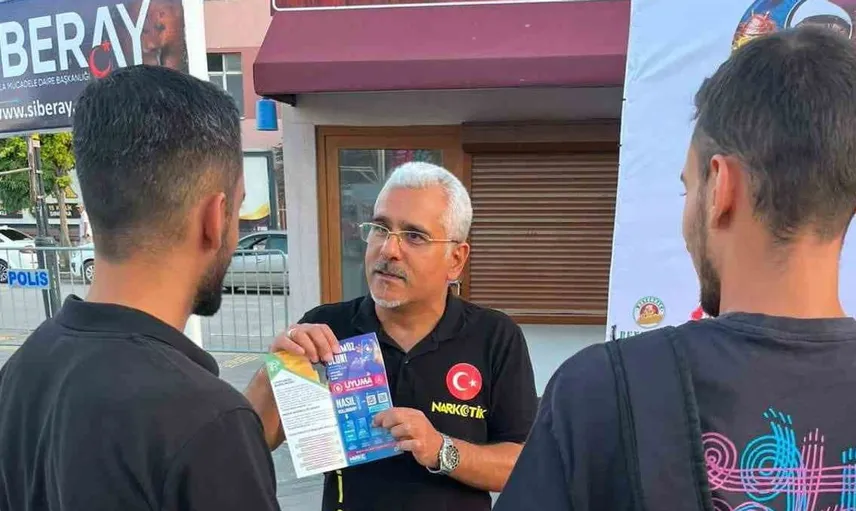 Elazığ gastronomi festivalinde güvenlik bilgilendirmesi yapıldı