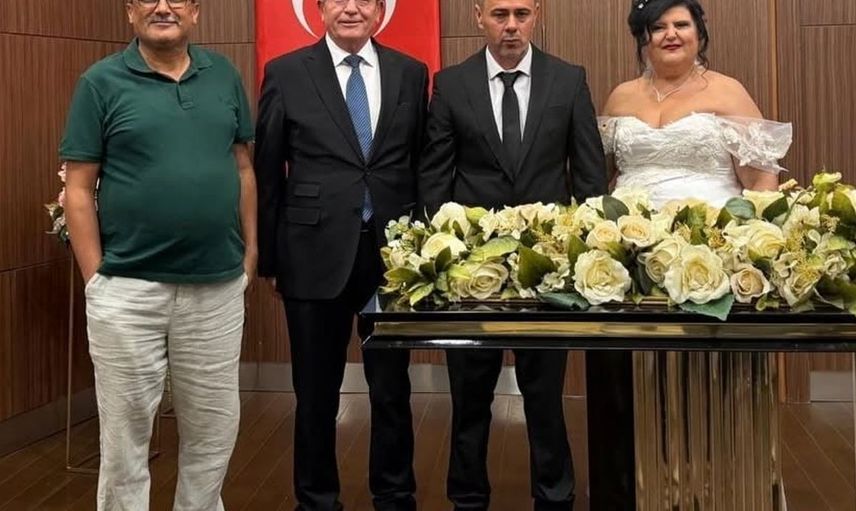 Denizli'de basın mensuplarının nikahı düzenlendi