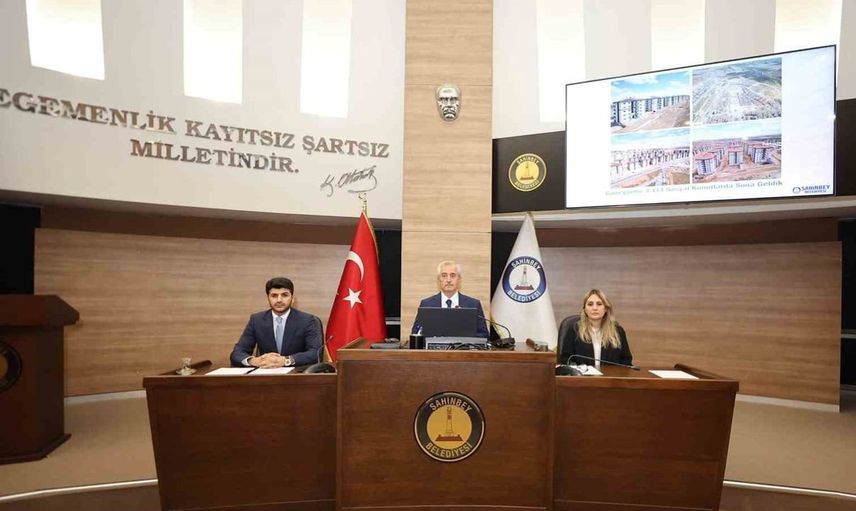Şahinbey Belediyesi ekim ayı meclis toplantısında önemli kararlar alındı