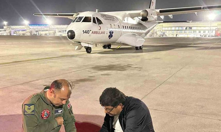 Acil organ nakli bekleyen hasta için Erzurum'dan Antalya'ya karaciğer gönderildi