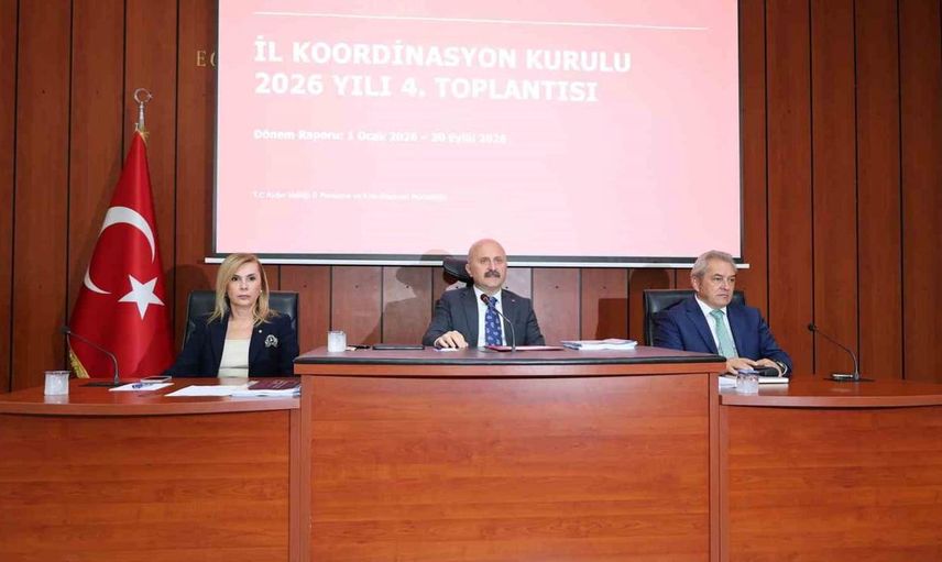 Aydın koordinasyon kurulu toplantısında 2026 projeleri değerlendirildi