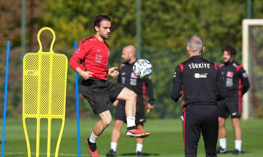 A Milli futbol takımı İtalya maçına hazırlandı