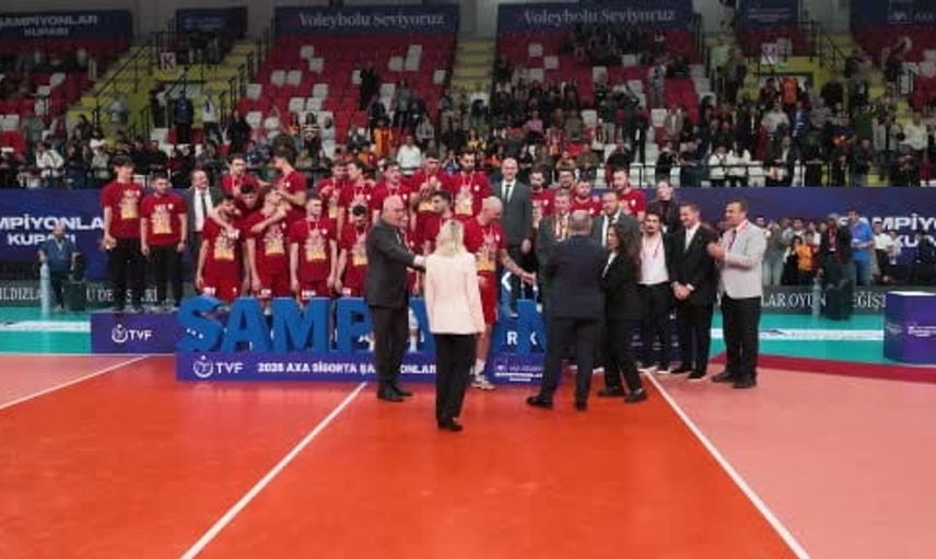 Galatasaray voleybol takımı şampiyonluk sevinciyle yeni hedeflerini belirledi