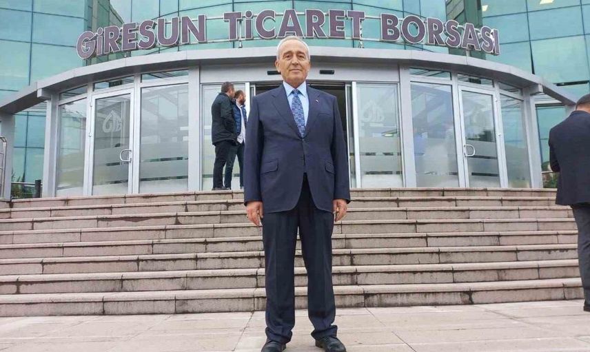 Giresun ticaret borsasında Hamza Bölük güven tazeledi