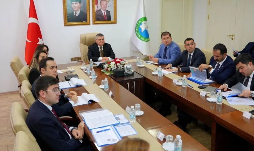 Sinop’ta sosyal yardım hizmetlerinin etkinliğini artırmak için toplantı yapıldı