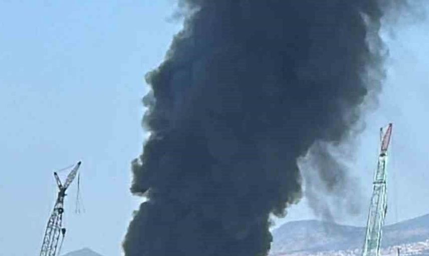İzmir alıağa gemi söküm tesislerinde yakıt tankerinde yangın
