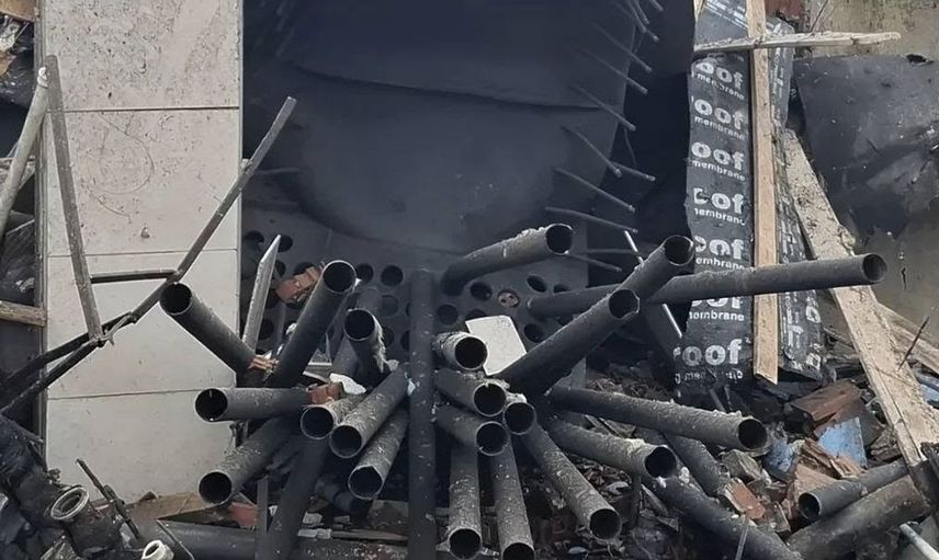 Kütahya'da sabah saatlerinde meydana gelen kazan dairesi patlaması paniğe neden oldu