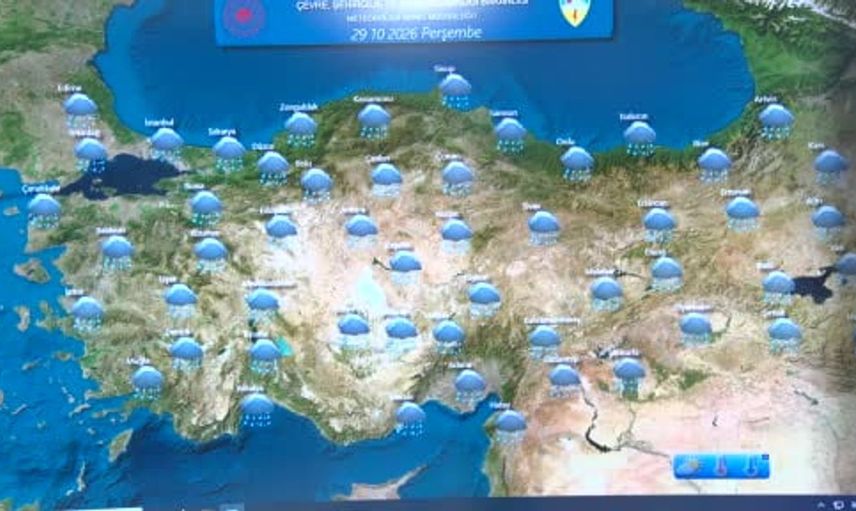 Meteoroloji'den önemli uyarı: Kuvvetli yağışlar bekleniyor