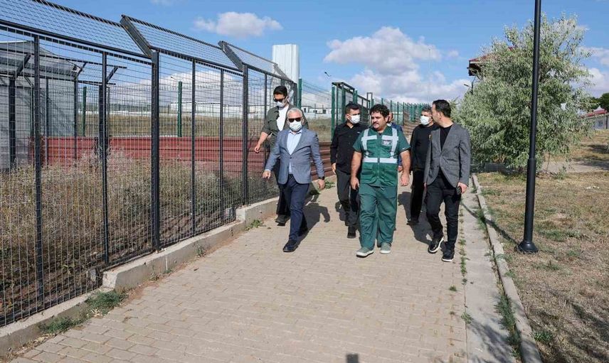 Sivas Valisi Yılmaz Şimşek, kentin önemli yatırımlarını yerinde inceledi