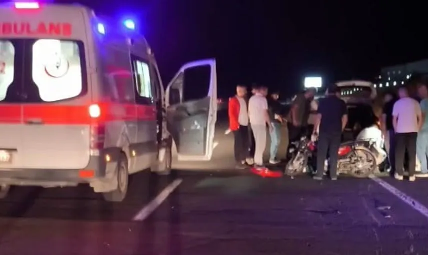 Güzelyayla Geçidi'nde motosiklet kazası: Üç genç yaralandı