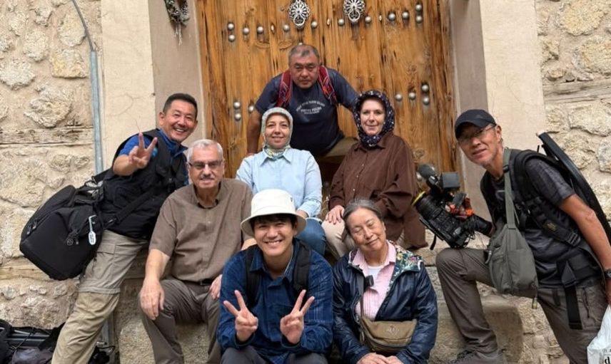 Kemaliye'nin tarihi ve kültürel zenginlikleri Japon ekibin gözünden görüntülendi