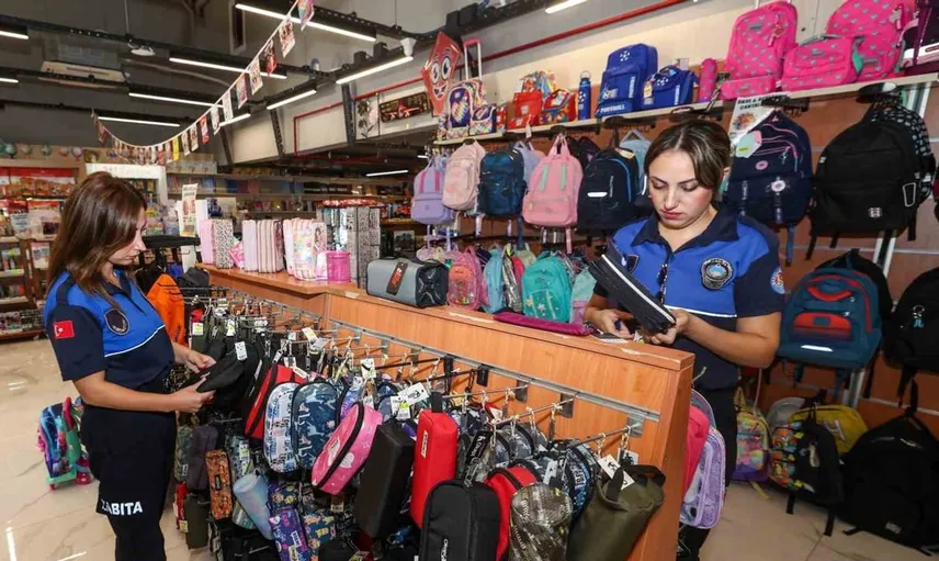 Mersin'de kırtasiyelere önceden denetim yapıldı