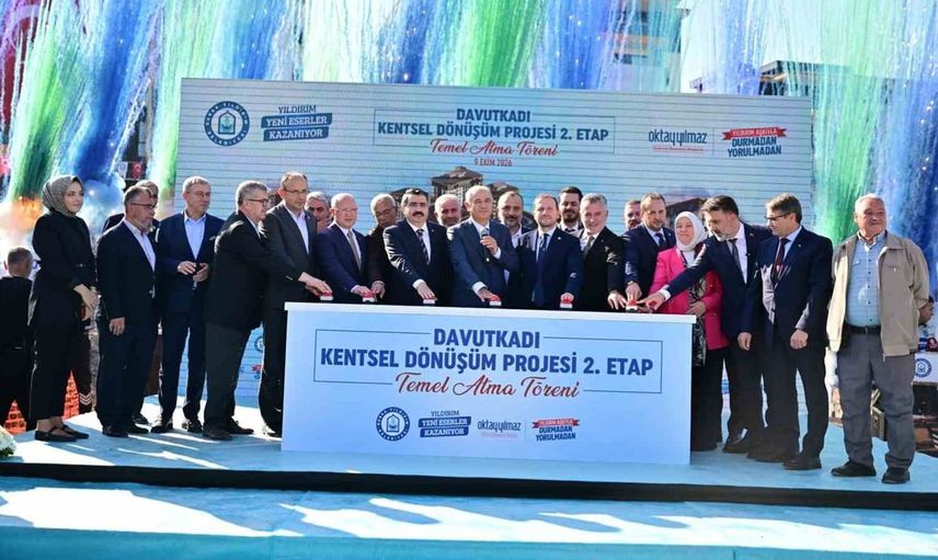 Yıldırım Belediyesi, Davutkadı'nın geleceğini inşa ediyor