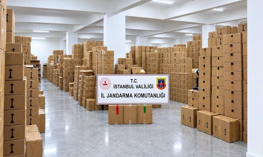 Bağcılar'da dev sahte parfüm operasyonu: 200 milyon liralık kaçak ürün ele geçirildi