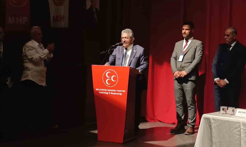 Fethi Yıldız Tekirdağ'da terörsüz Türkiye hedeflerini vurguladı