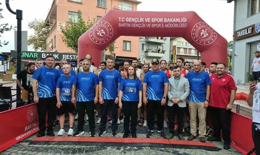 Amasra’da koşu heyecanı: 468 sporcu start aldı