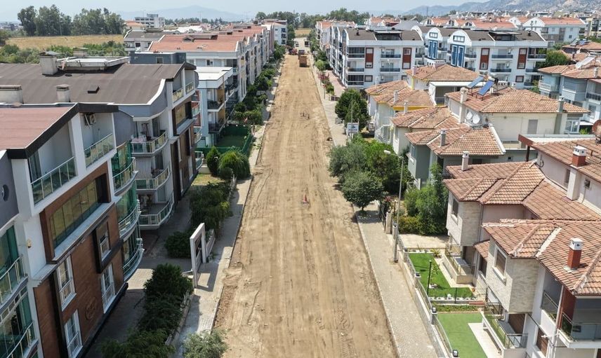 Aydın büyükşehir belediyesi’nden efeler’de yol yenileme çalışması