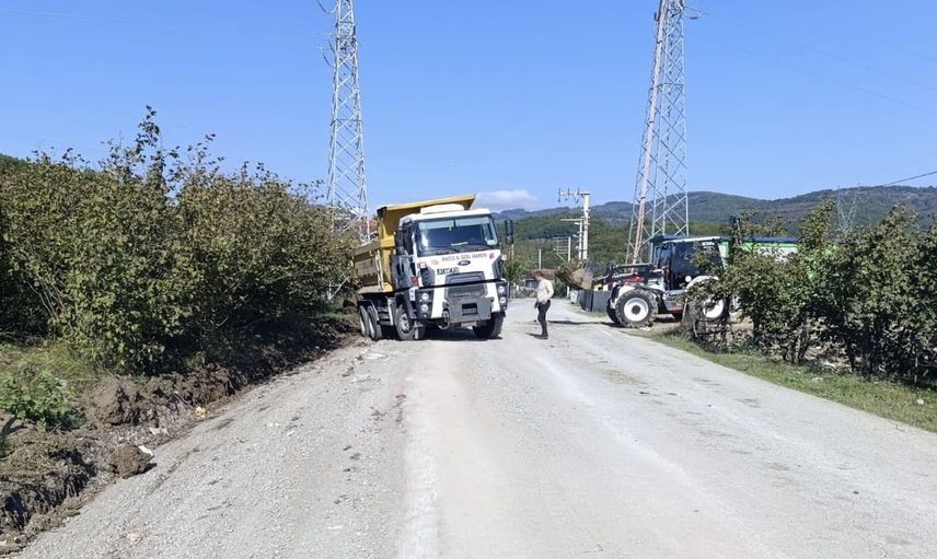 Kemerkasım köyünde yağmur sularına karşı dev adım
