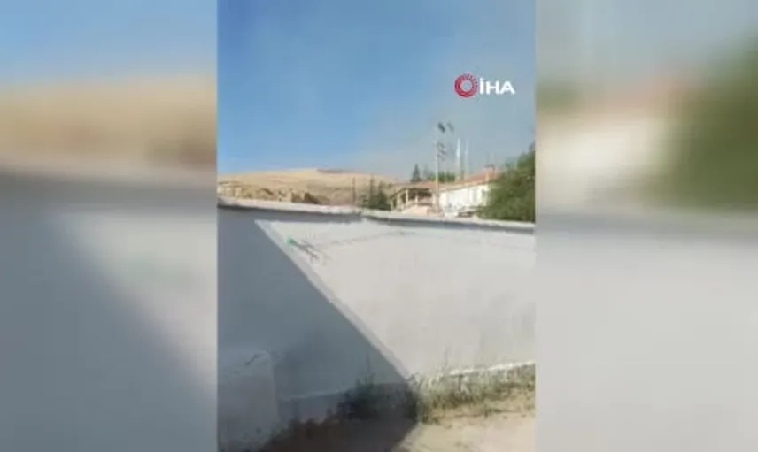 Haymana'da otluk alanda çıkan yangın hızla kontrol altına alınıyor