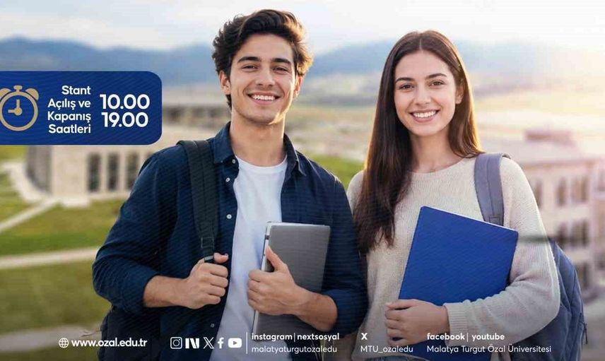 Malatya Turgut Özal Üniversitesi tercih ve tanıtım günleri başlıyor