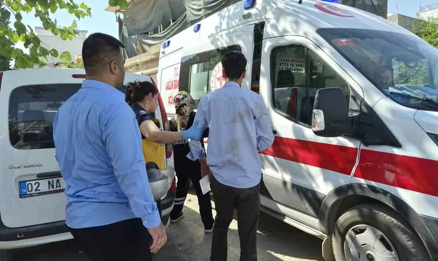 Adıyaman'da motosiklet kazası: sürücü yaralandı