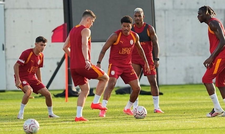 Galatasaray, İstanbul Başakşehir karşılaşması için son hazırlıklarını yaptı