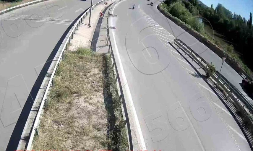 Amasya'da motosiklet kazasında genç sürücü hayatını kaybetti