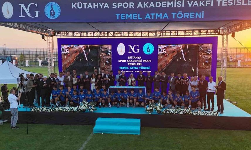 Kütahyaspor akademisi vakfı sosyal tesisleri için ilk adım atıldı