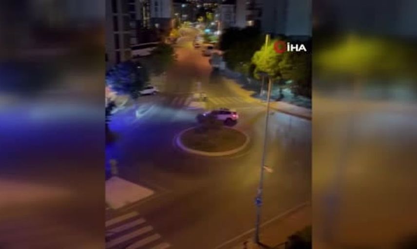 Büyükçekmece'de drift yapan sürücüye 363 bin lira ceza