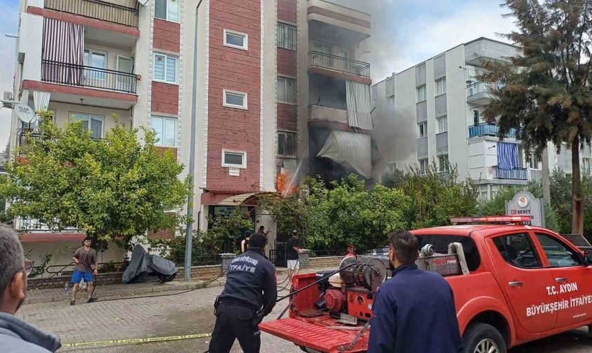 Aydın'da yangın paniği: İtfaiye seferber oldu