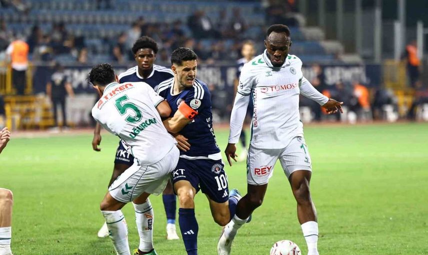 Kasımpaşa, Konyaspor ile golsüz berabere kaldı