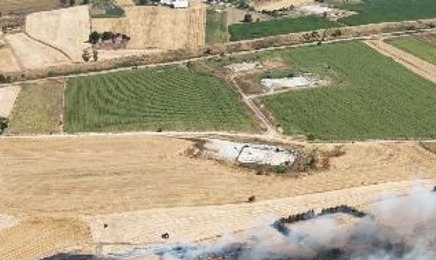 Kırklareli'nde anız yangını yerleşim alanlarına sıçradı