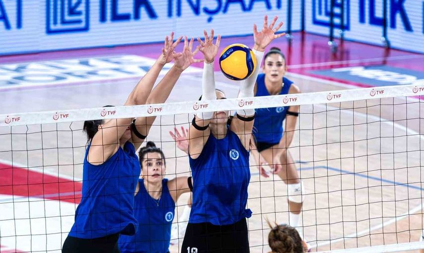 Aydın BBSK, voleybol turnuvasında ikinci maçında kaybetti