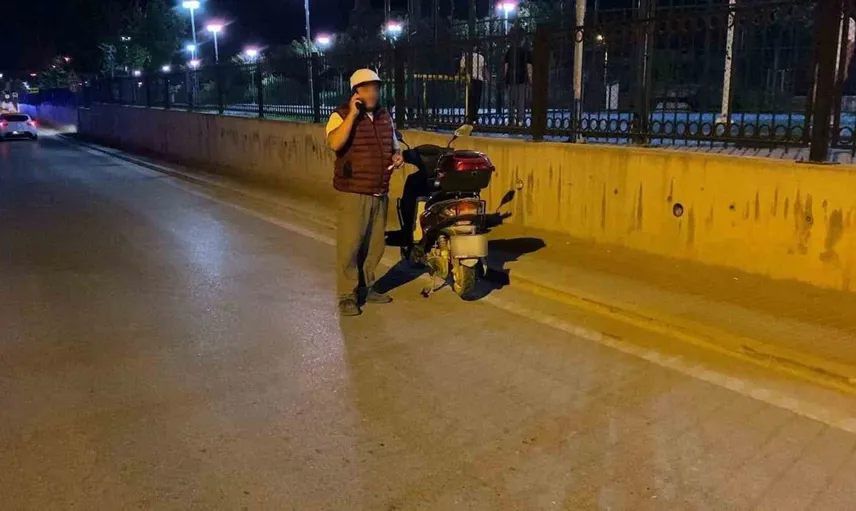 Elektrikli motosikletle alkollü yakalanan sürücüye yüksek ceza
