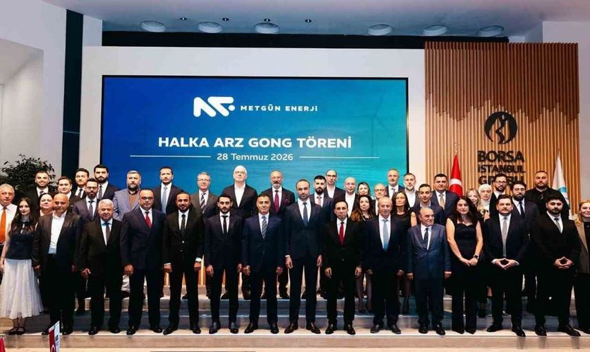 Borsa İstanbul'da gong metgün enerji için çaldı