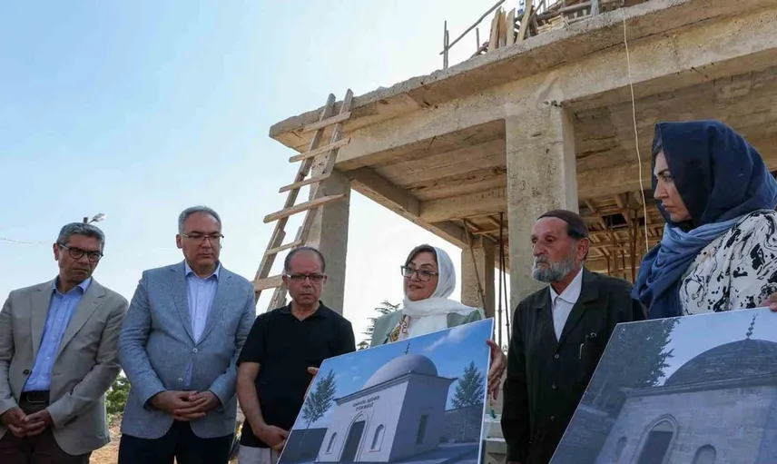 Dülük Baba Zaviyesi ve Türbesi'nde tarihi yeniden inşa süreci başlıyor