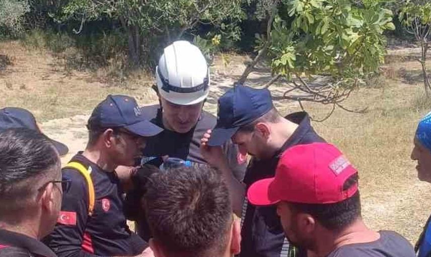 NAFAD ekibi Söke’de kayıp arama çalışmalarına destek veriyor