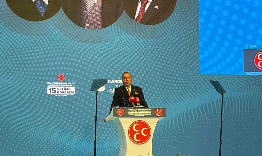 Alparslan Doğan, MHP Ankara İl Başkanı olarak güven tazeledi