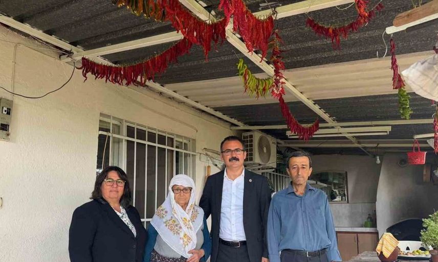 Sultanhisar'da aile ziyaretleri ile dayanışma güçleniyor