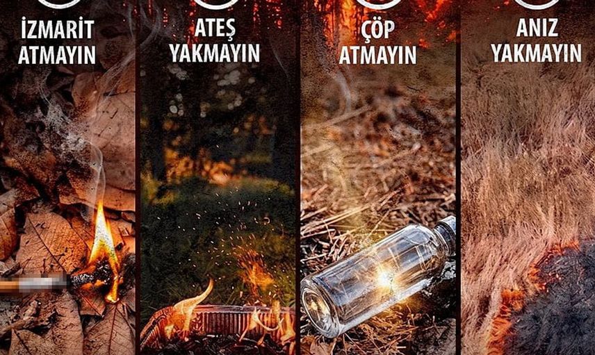 Orman yangınları için kritik günler: Bakan Yumaklı uyardı