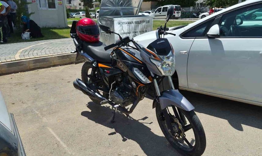 Adıyaman'da motosiklet devrildi: 1 yaralı
