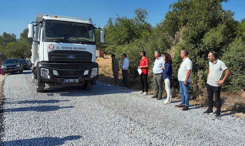 Yol çalışmalarıyla menteşe'de ulaşımda yeni dönem başlıyor