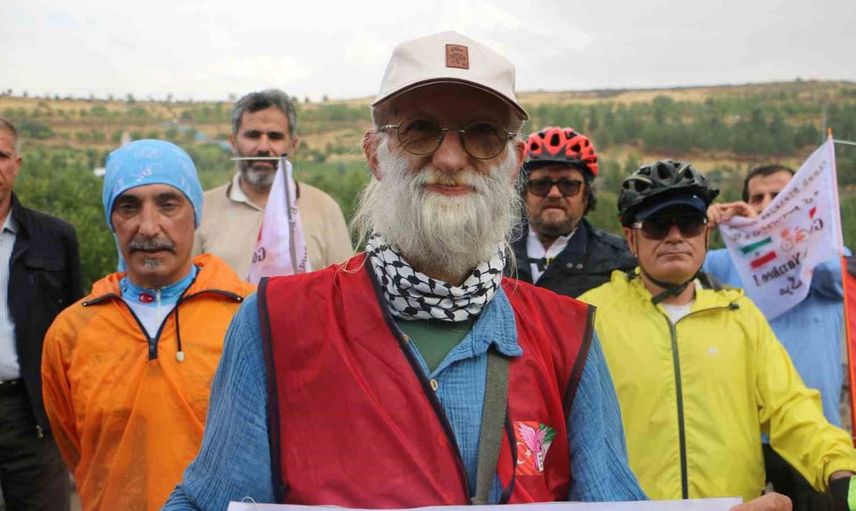 Diyarbakır'dan Minab'a bisiklet kervanı: Çocuklar için pedal çeviriyorlar