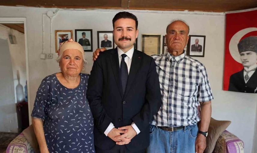 Gökçeada kaymakamı gazilere vefa ziyareti gerçekleştirdi