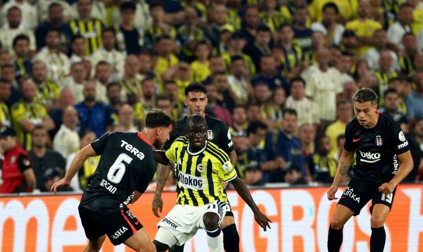 Fenerbahçe ve Beşiktaş derbisi eşitlikle kapandı: 1-1