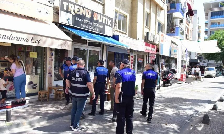 İncirliova'da kaldırım işgallerine karşı denetimler artıyor