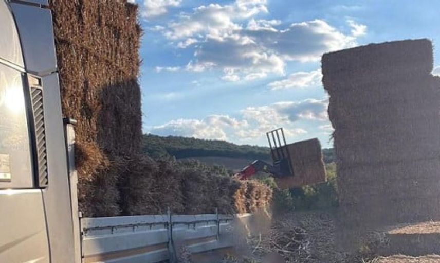 Tekirdağ'da saman balyaları faciası: 57 yaşındaki adam hayatını kaybetti